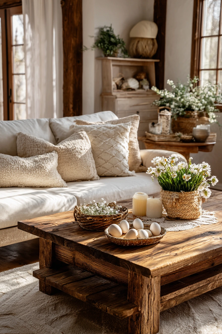 easter living room decor 21