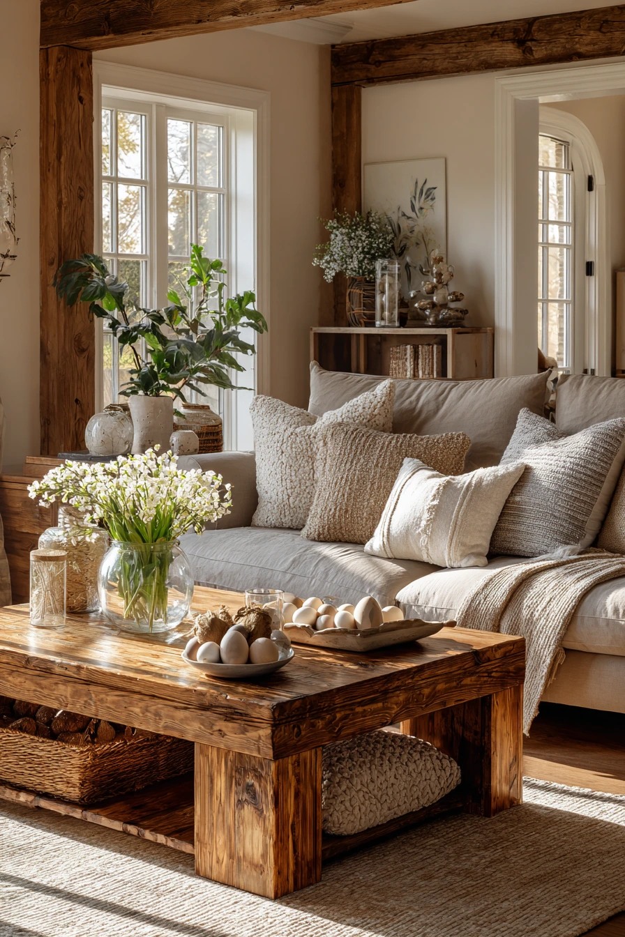easter living room decor 23