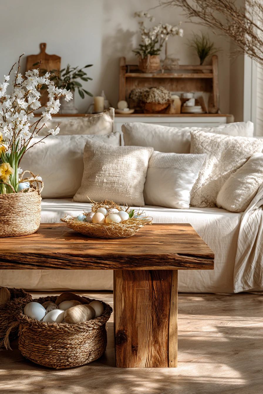 easter living room decor 24