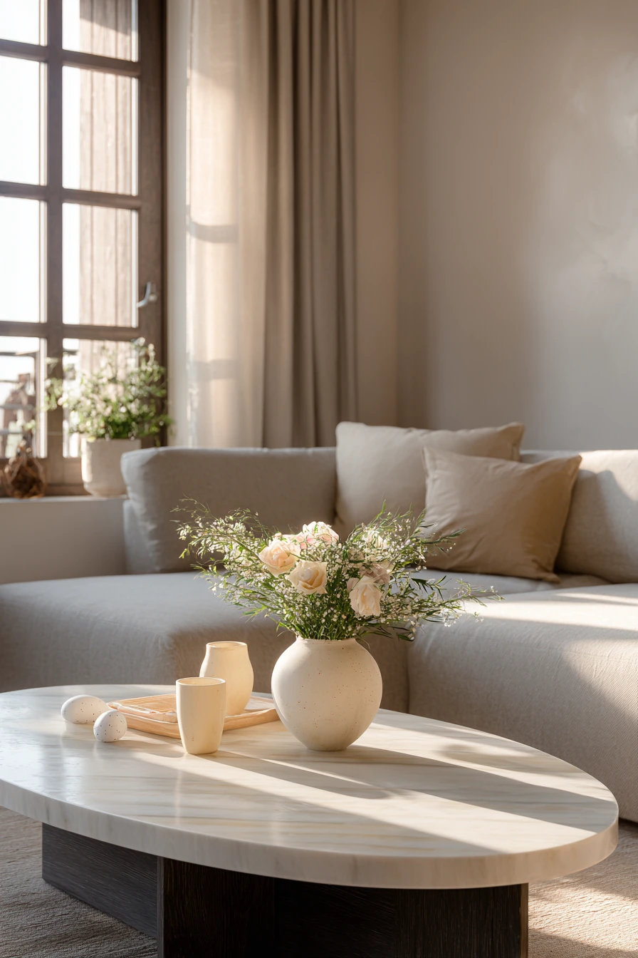 easter living room decor 31