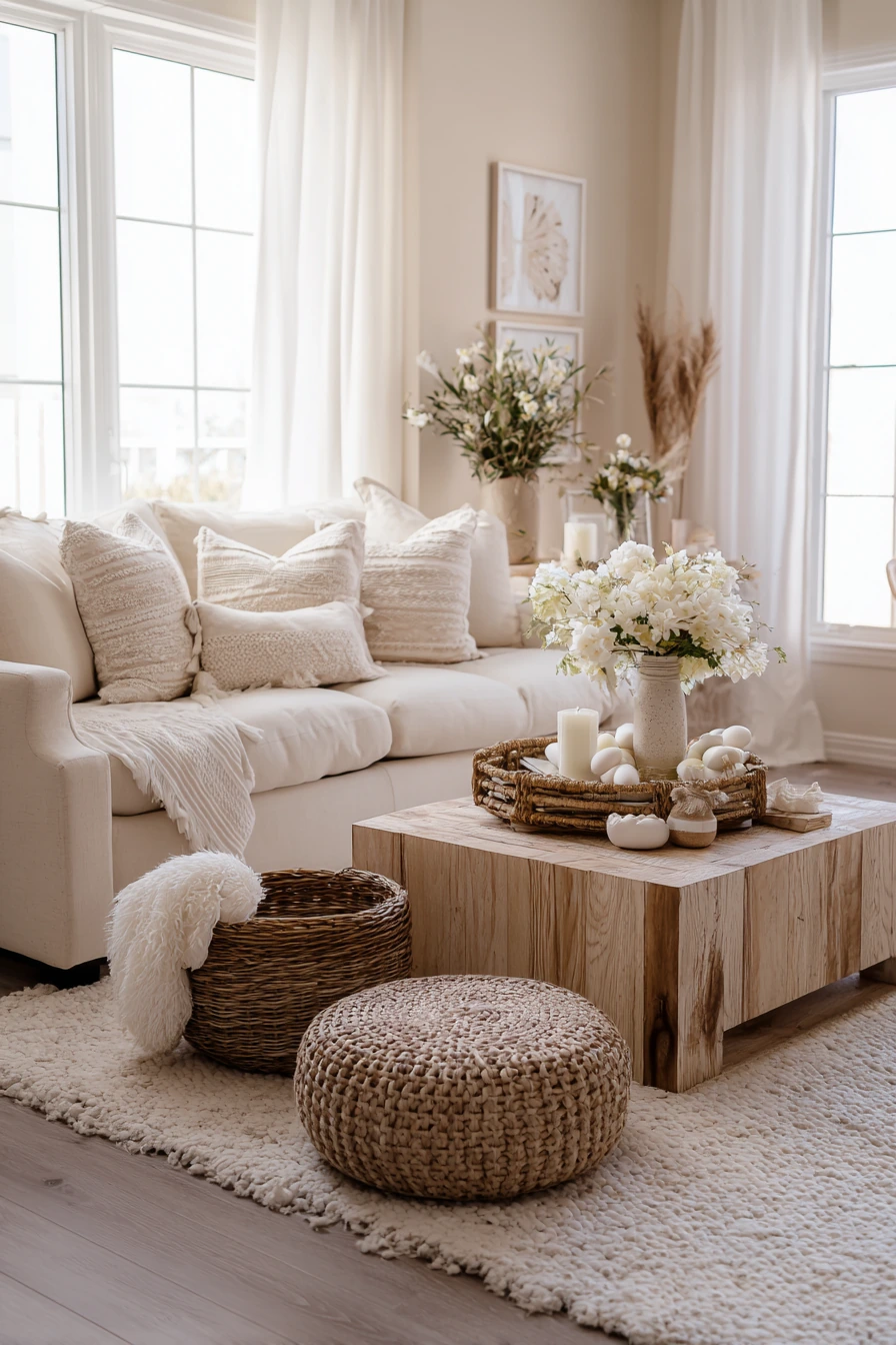 easter living room decor 39