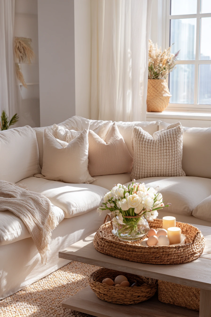 easter living room decor 40