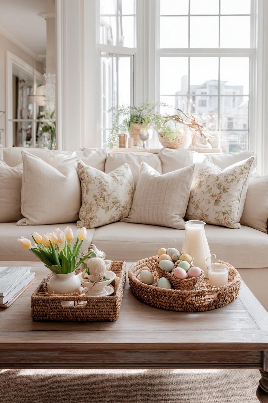 easter living room decor 5