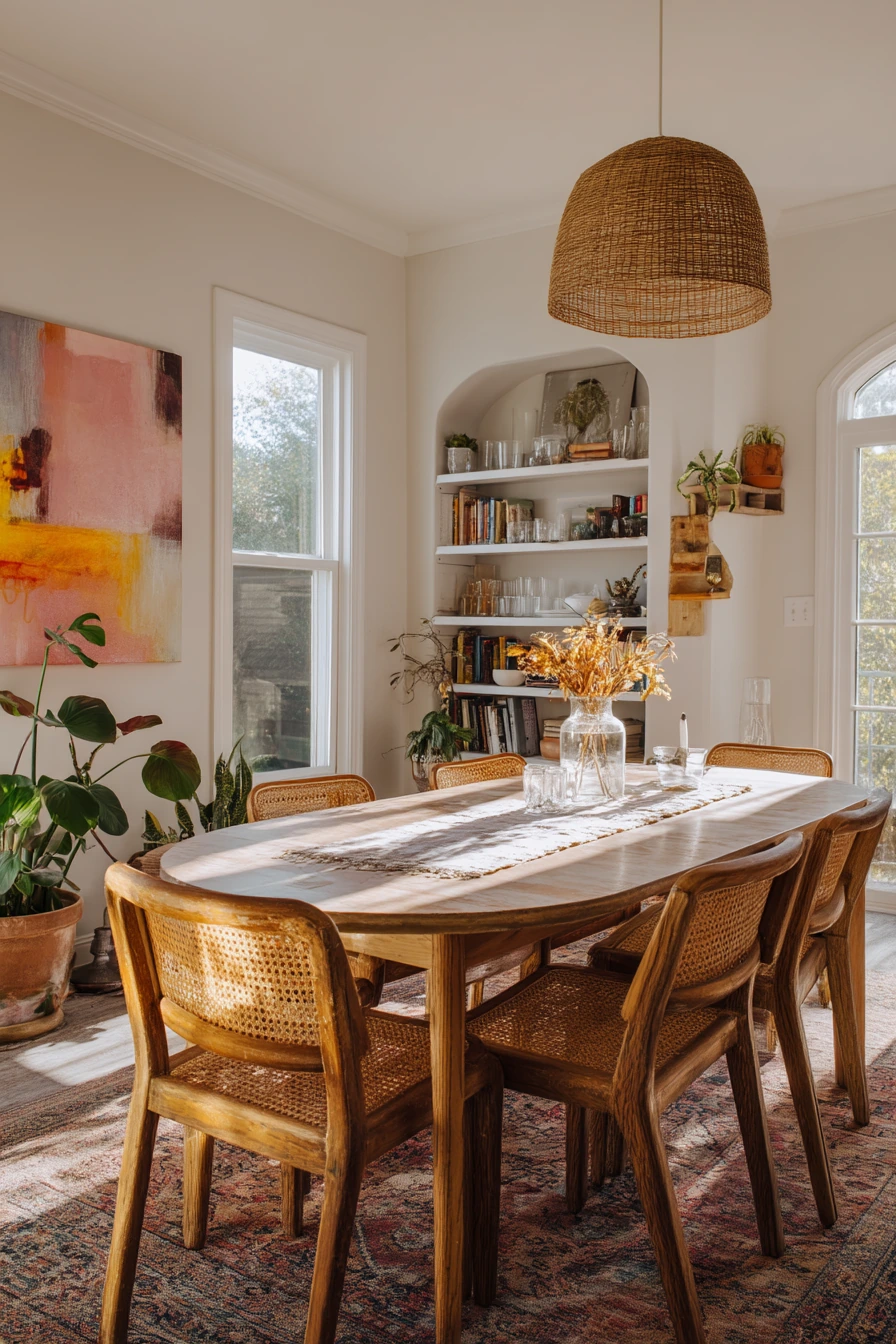 eclectic dining room ideas 1