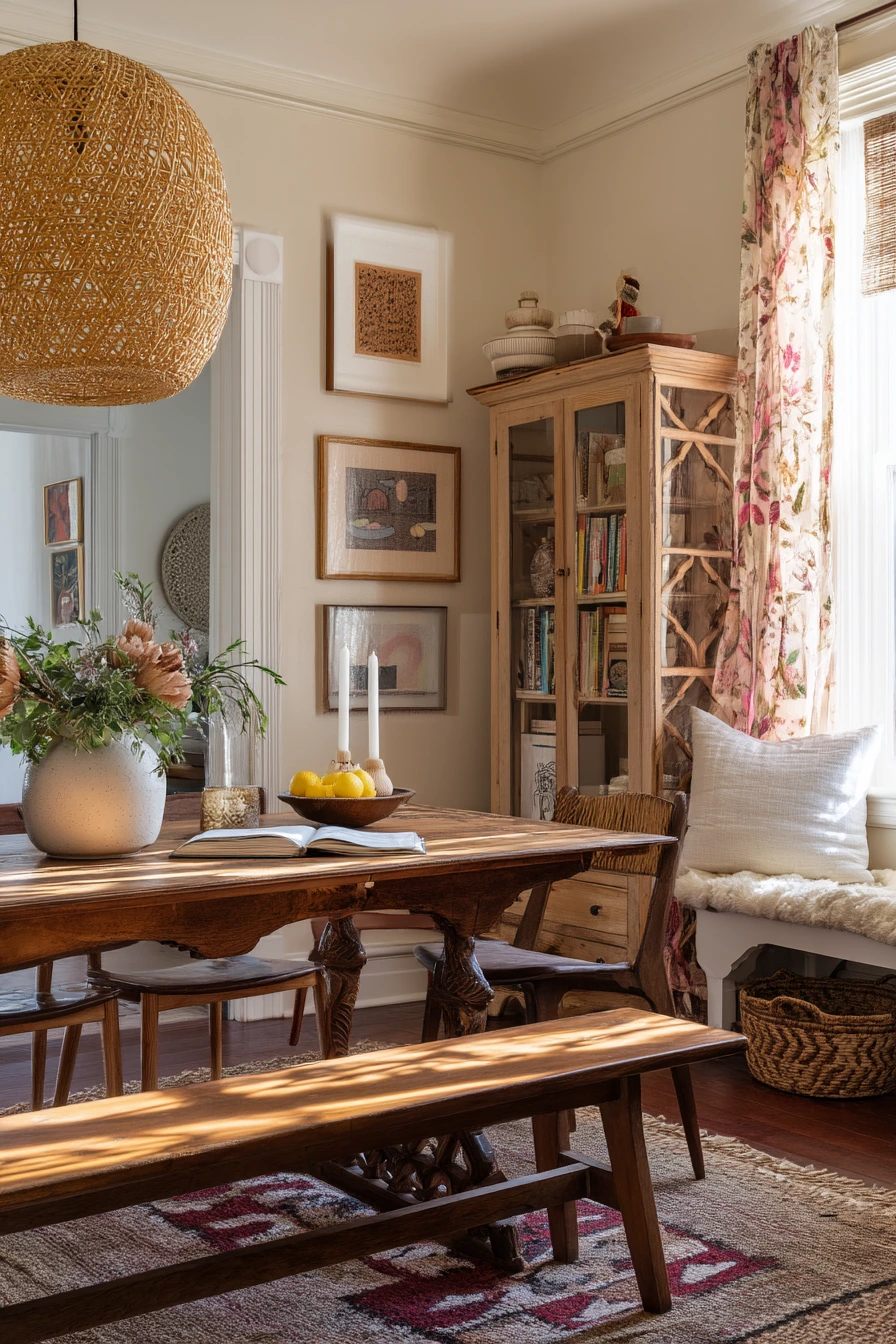 eclectic dining room ideas 12