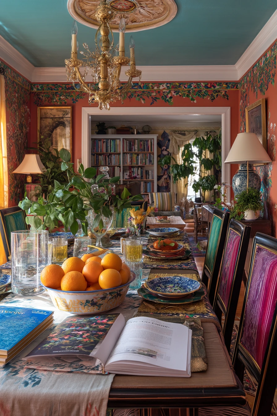 eclectic dining room ideas 19
