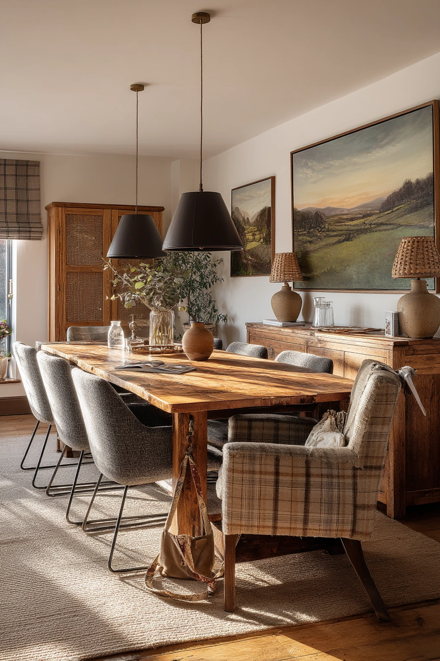 eclectic dining room ideas 22