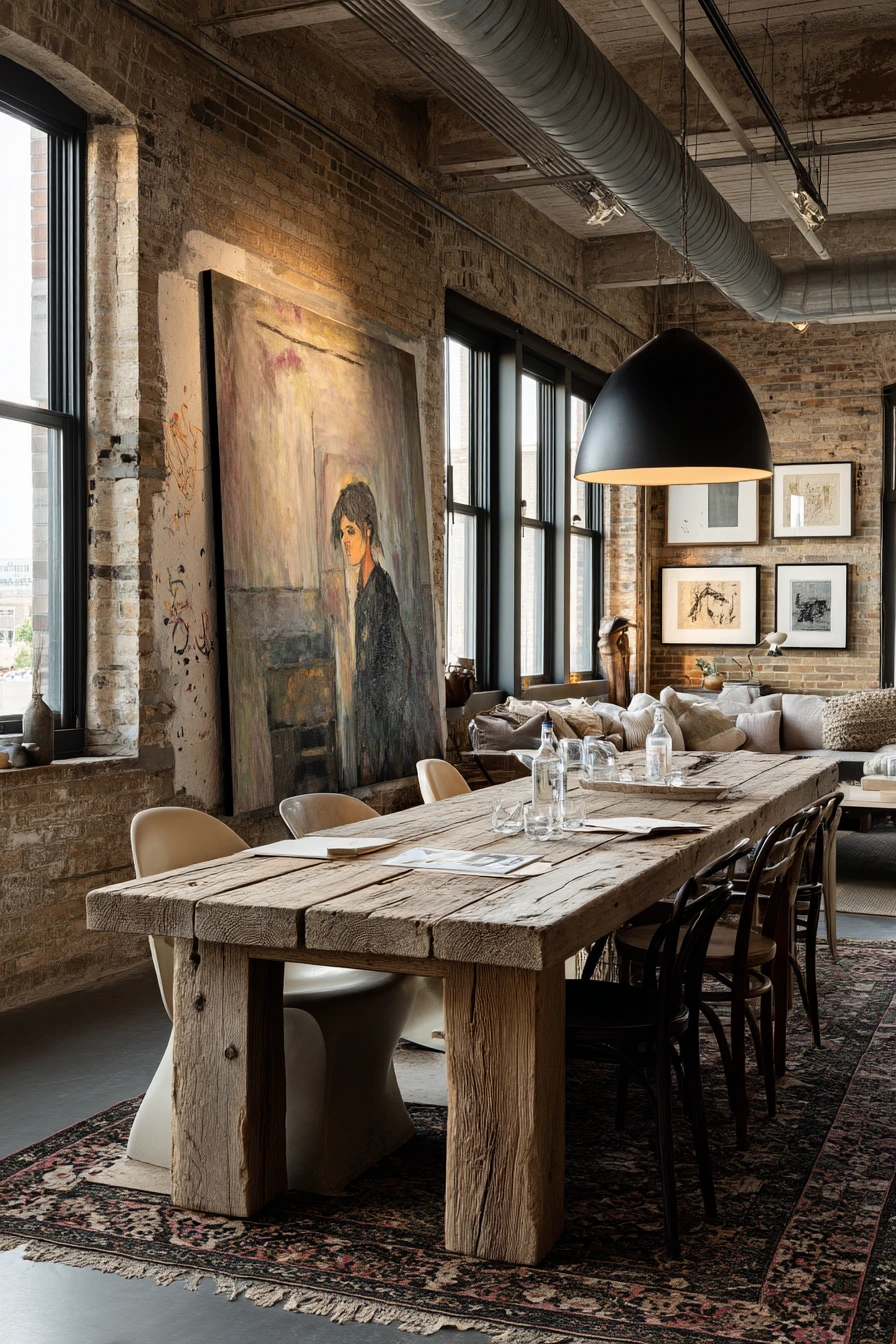 eclectic dining room ideas 27