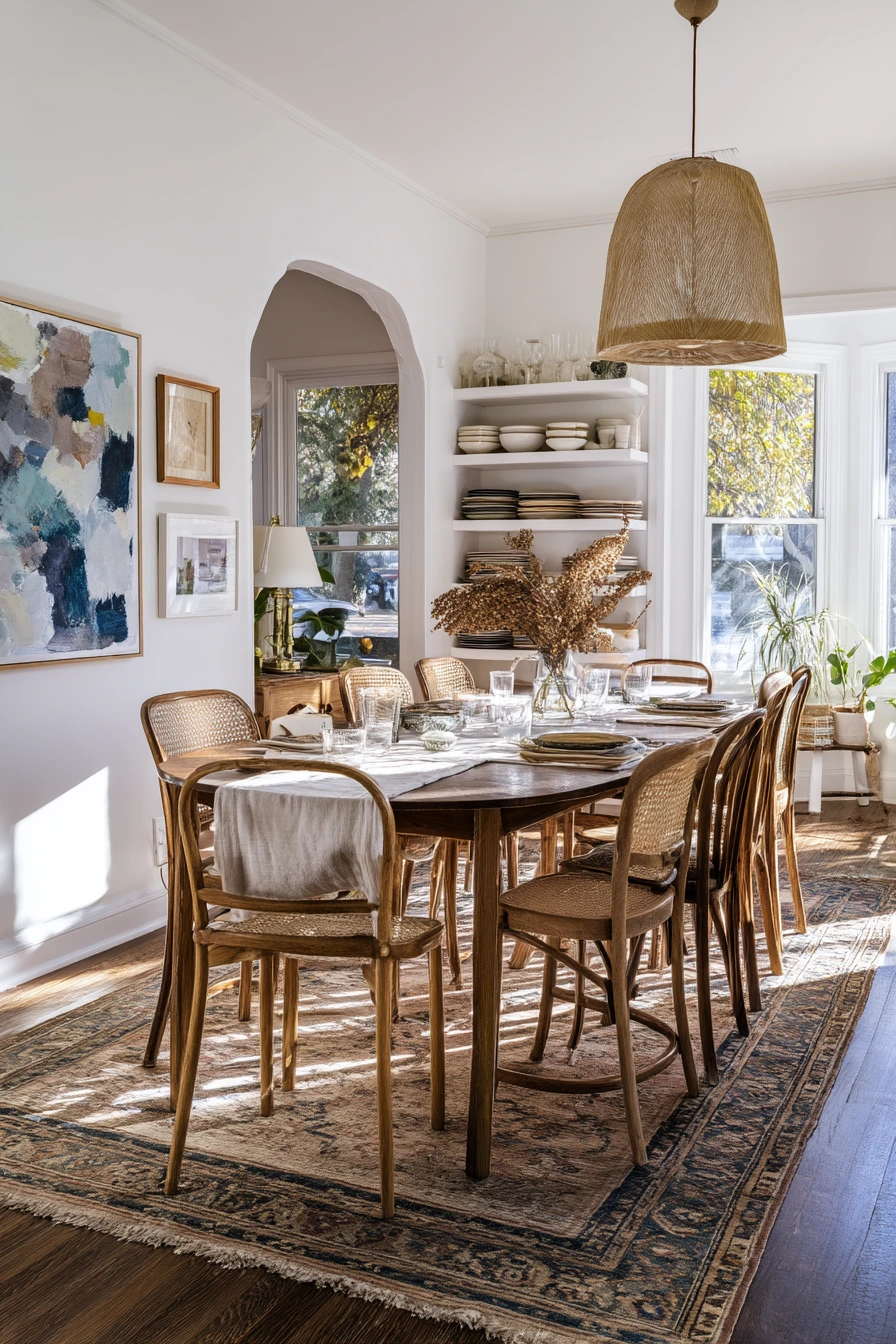 eclectic dining room ideas 3