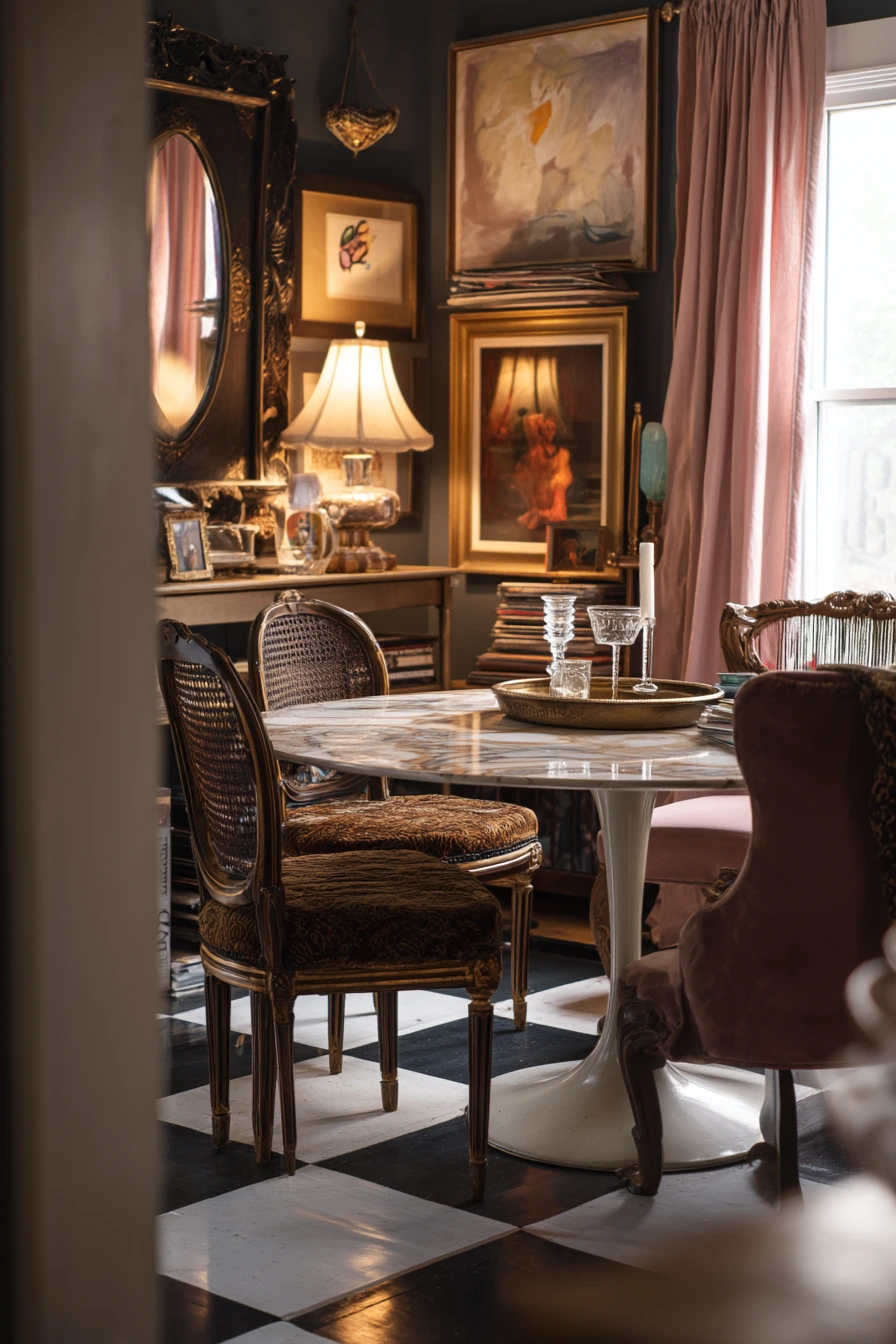 eclectic dining room ideas 30