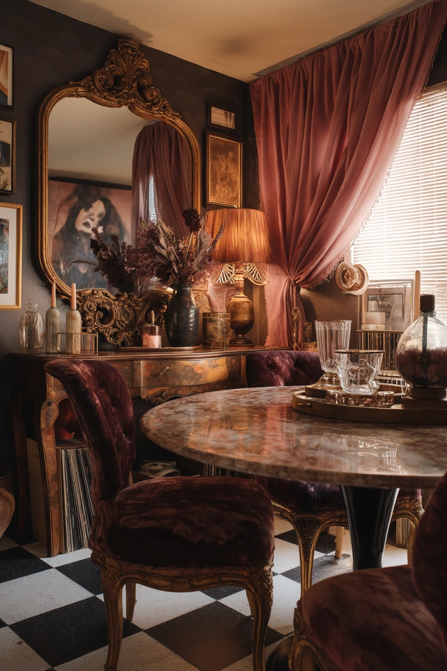 eclectic dining room ideas 31