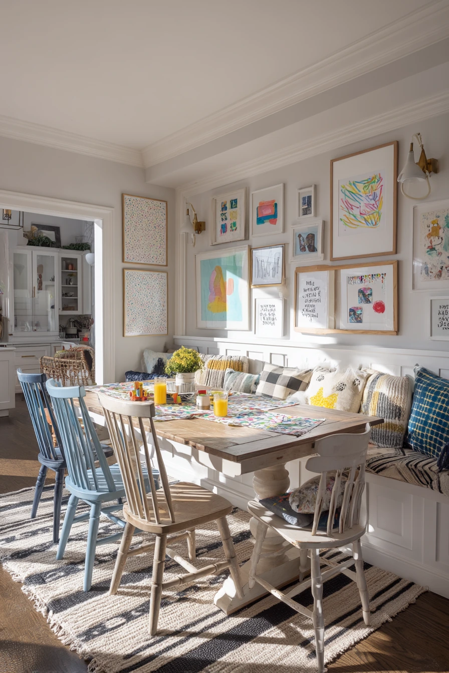 eclectic dining room ideas 34
