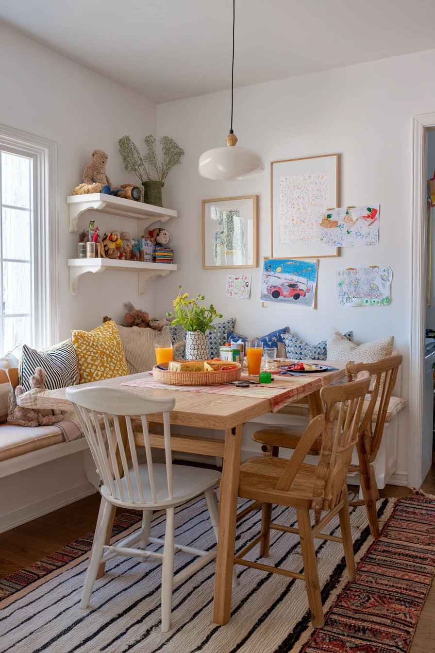 eclectic dining room ideas 35