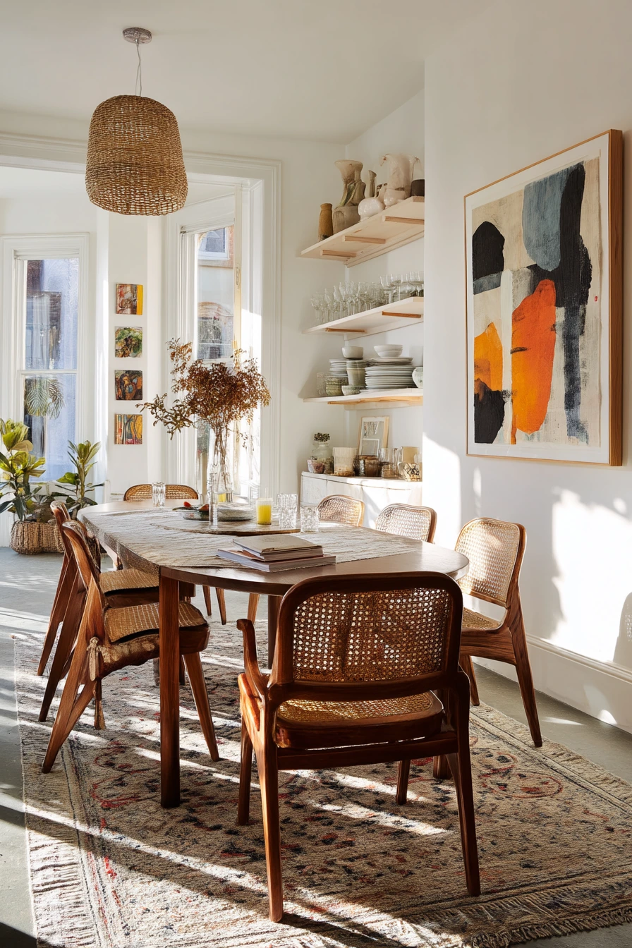 eclectic dining room ideas 4