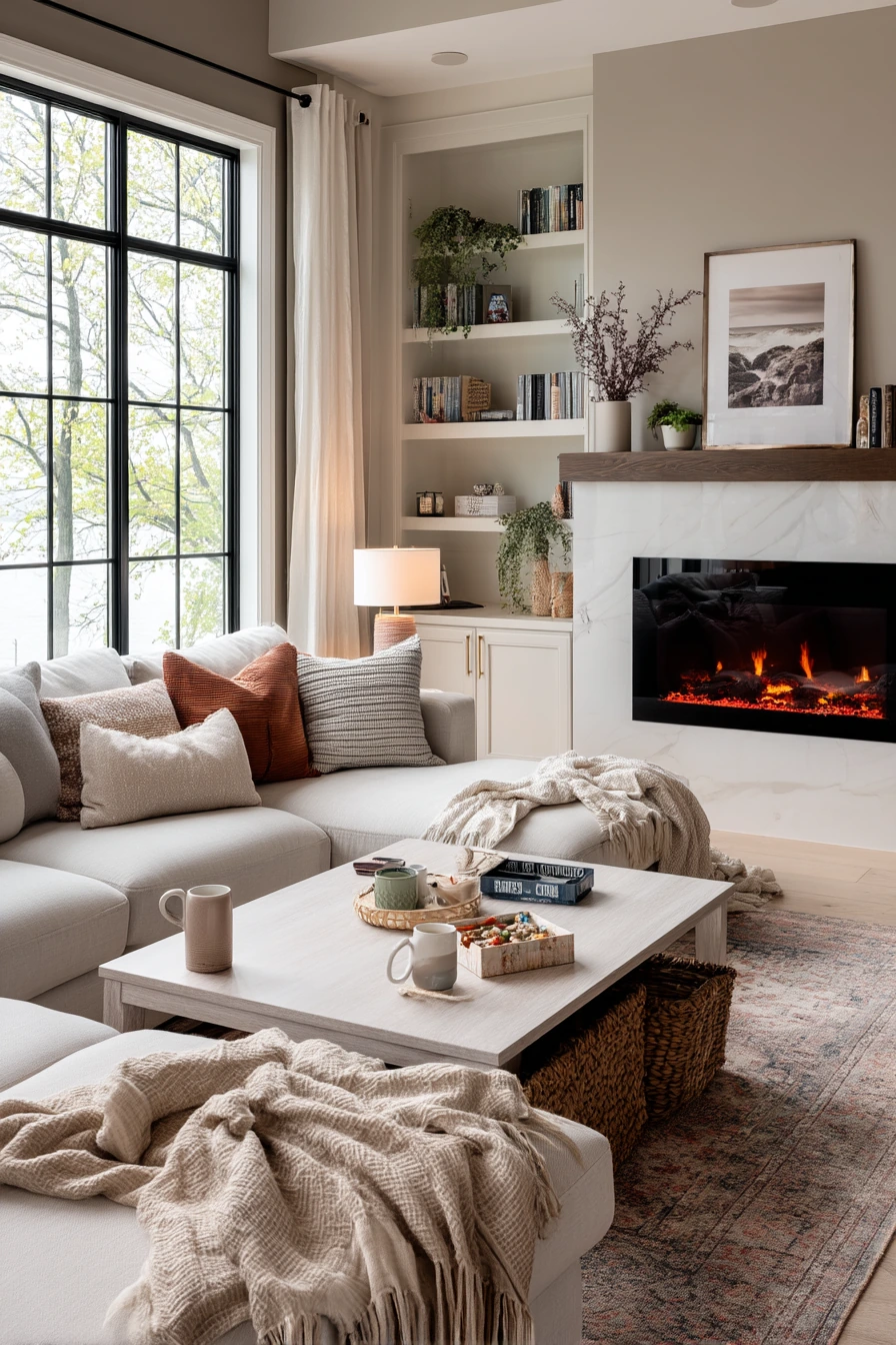 electric fireplace ideas 11