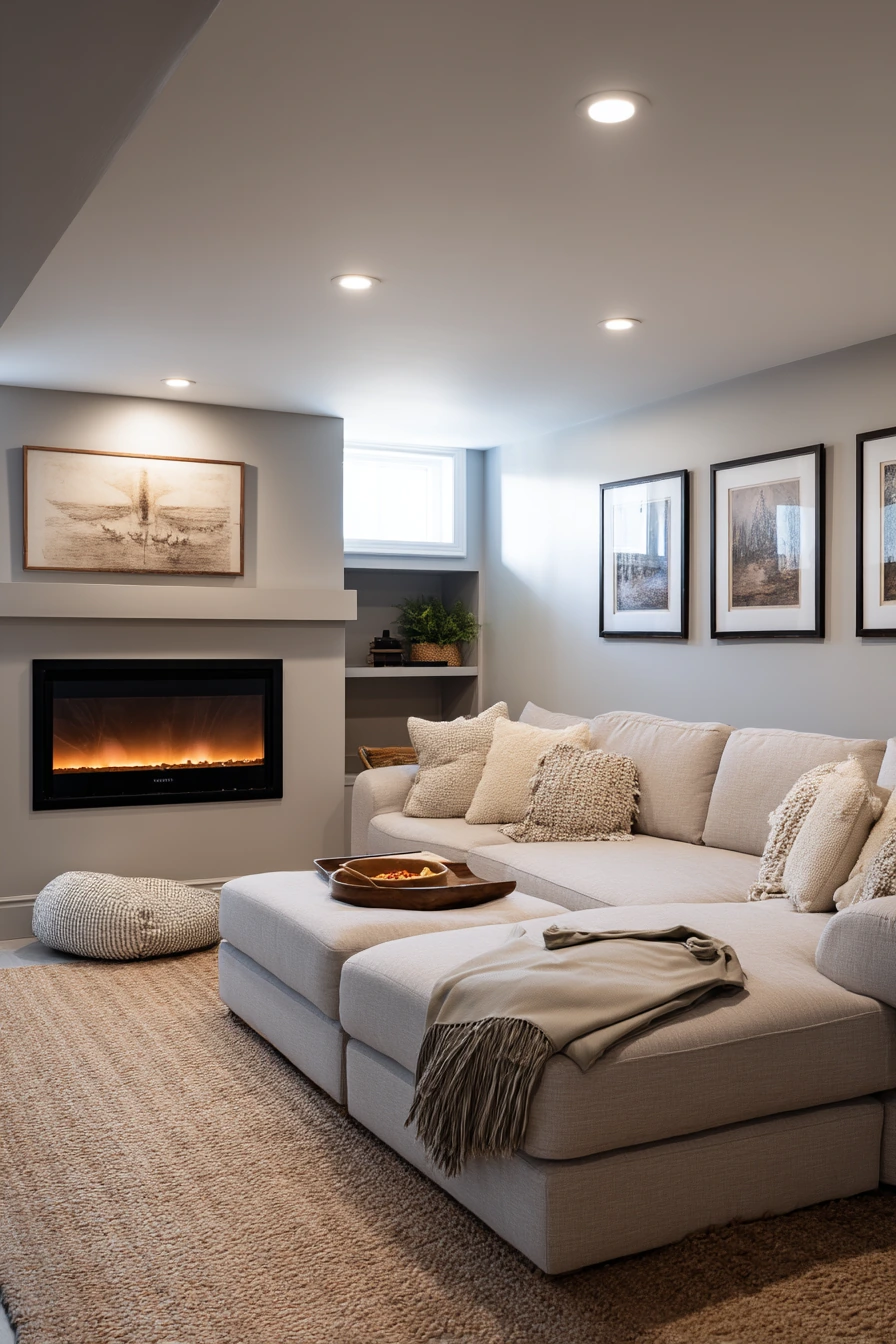 electric fireplace ideas 35