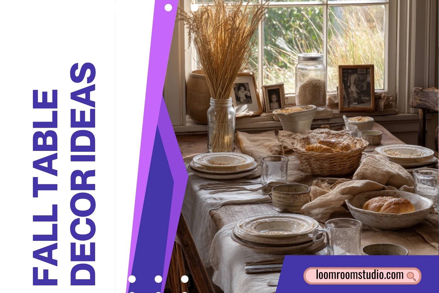 fall table decor ideas