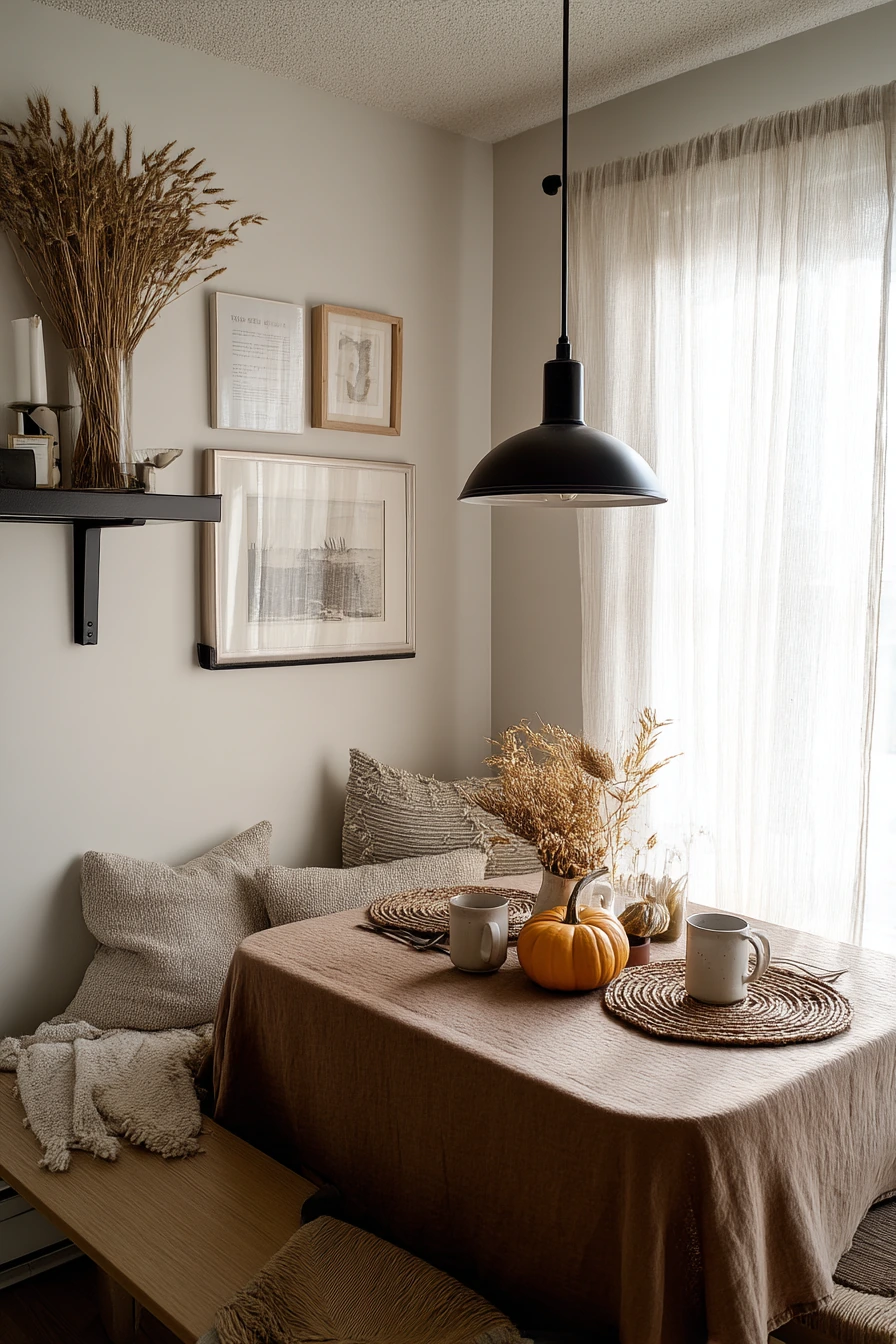 fall dining room decorating ideas 12