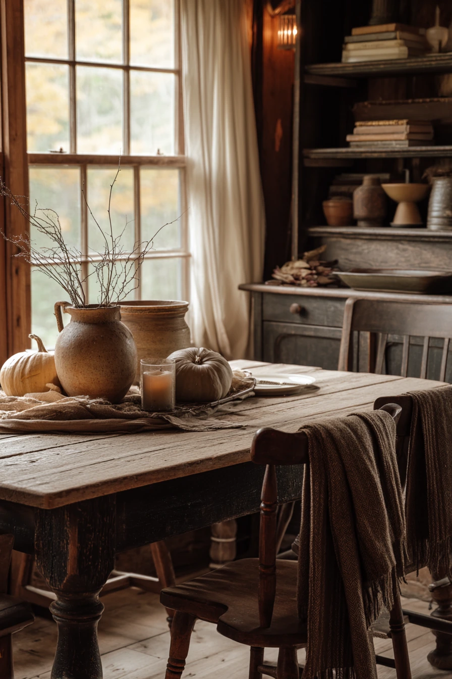 fall dining room decorating ideas 17
