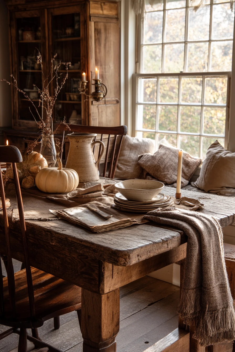 fall dining room decorating ideas 18