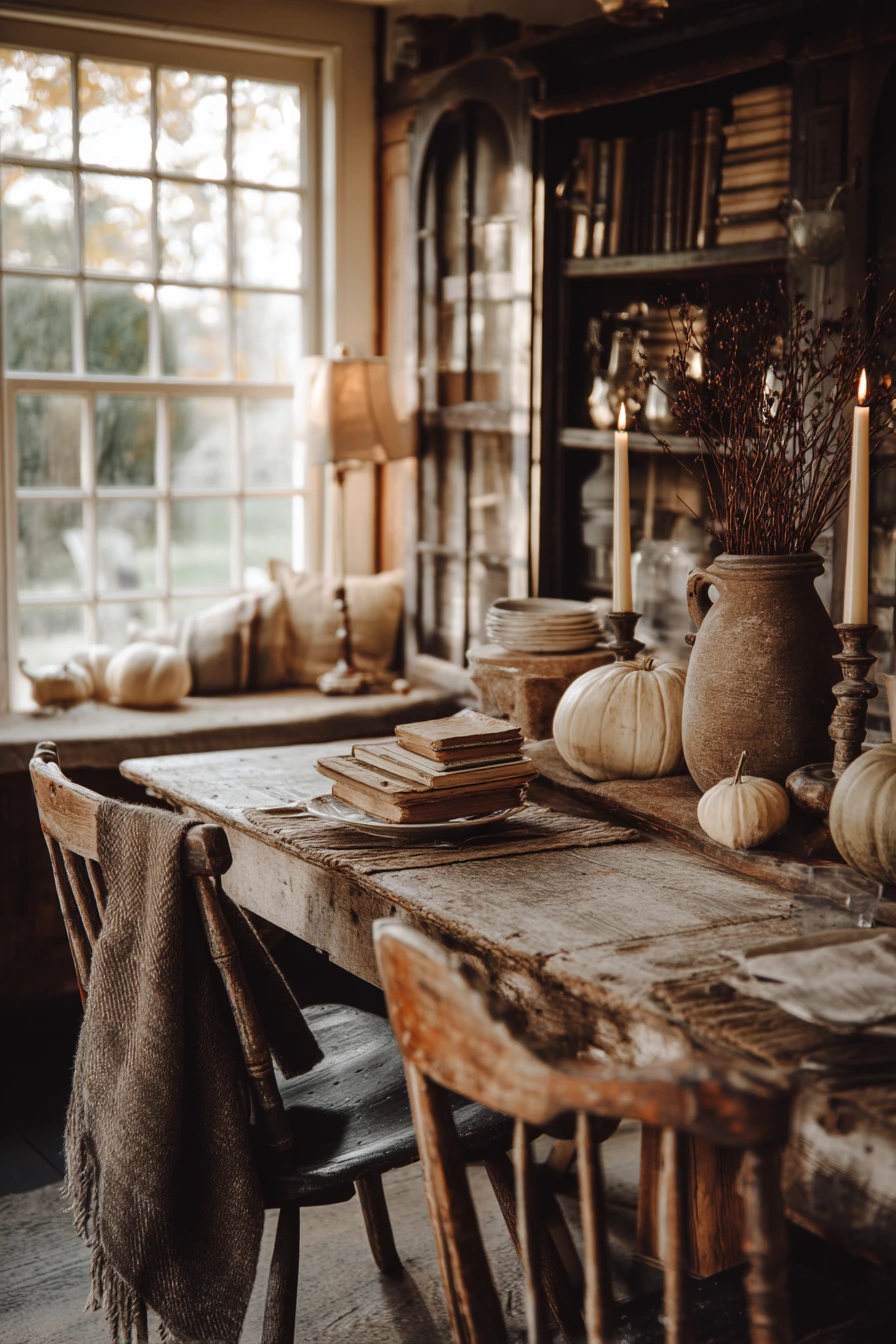 fall dining room decorating ideas 19