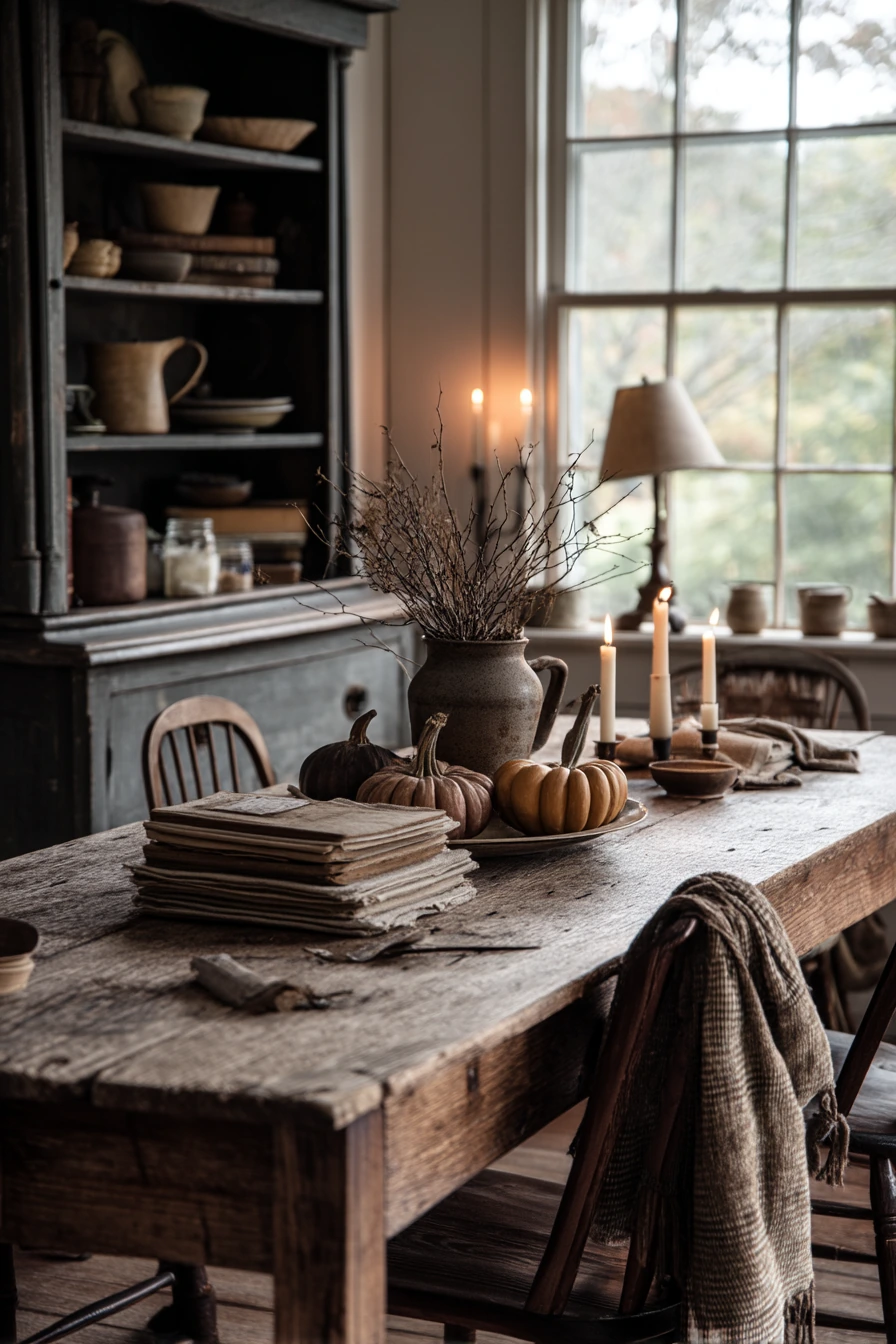 fall dining room decorating ideas 20