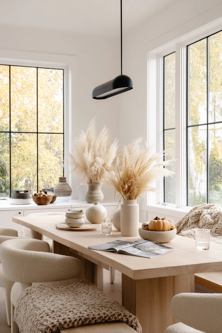 fall dining room decorating ideas 21