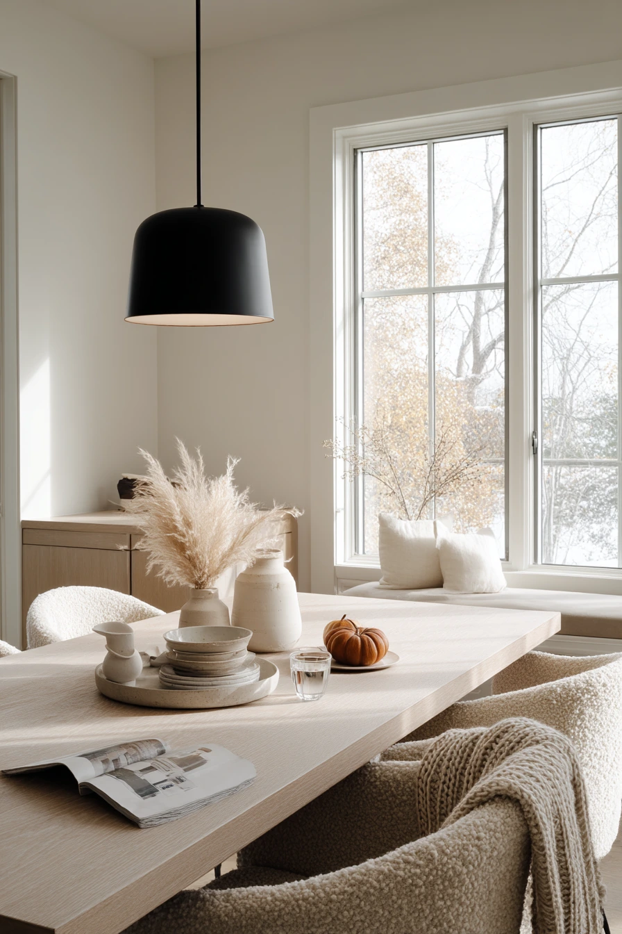 fall dining room decorating ideas 22