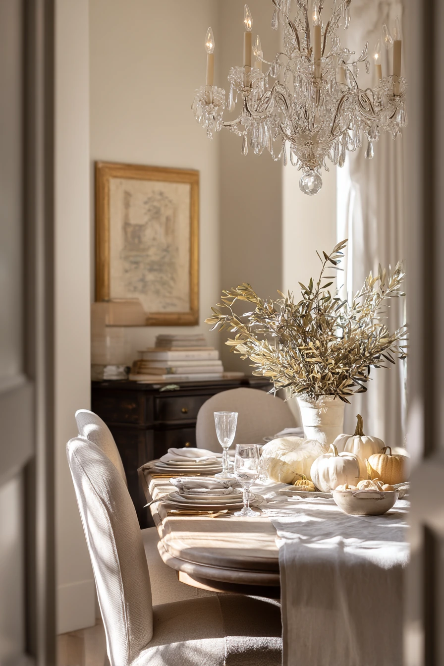 fall dining room decorating ideas 33