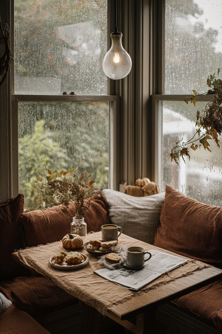 fall dining room decorating ideas 39
