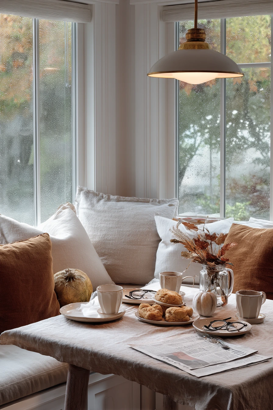 fall dining room decorating ideas 40