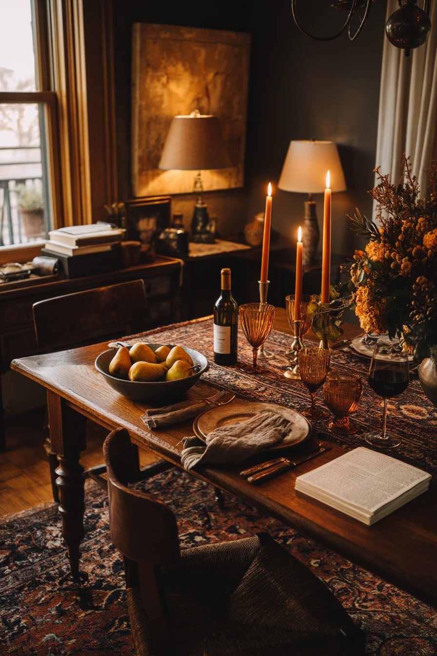 fall dining room decorating ideas 6