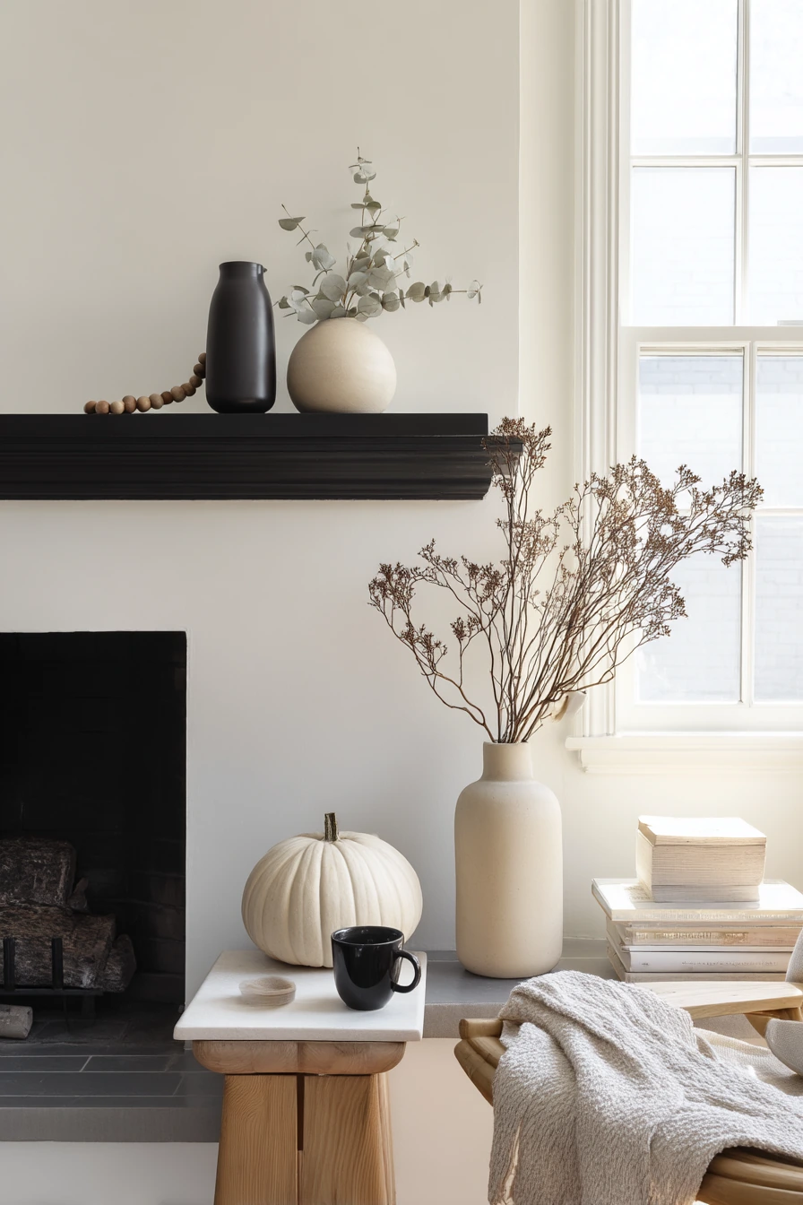 fall mantel decorating ideas 11