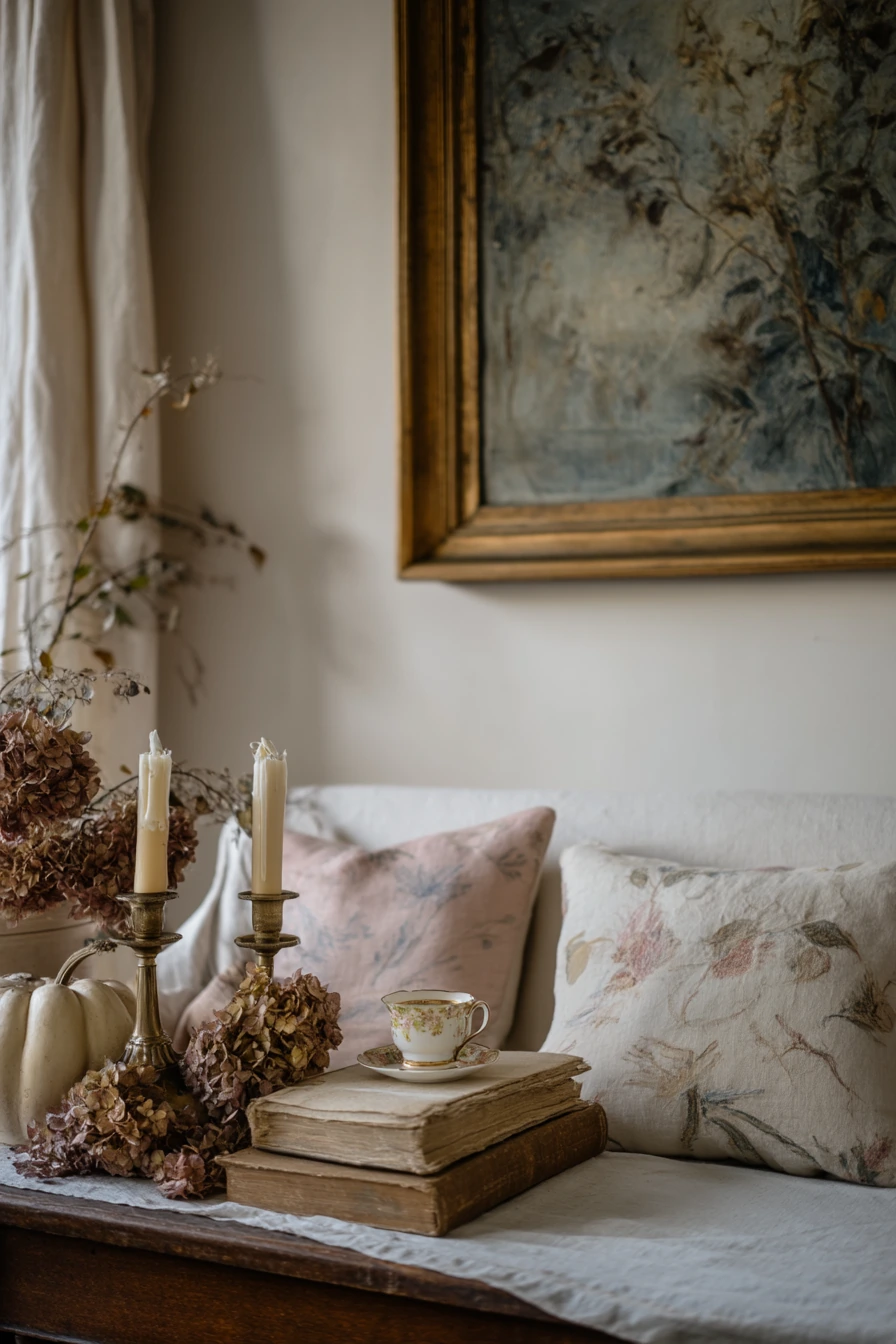 fall mantel decorating ideas 32