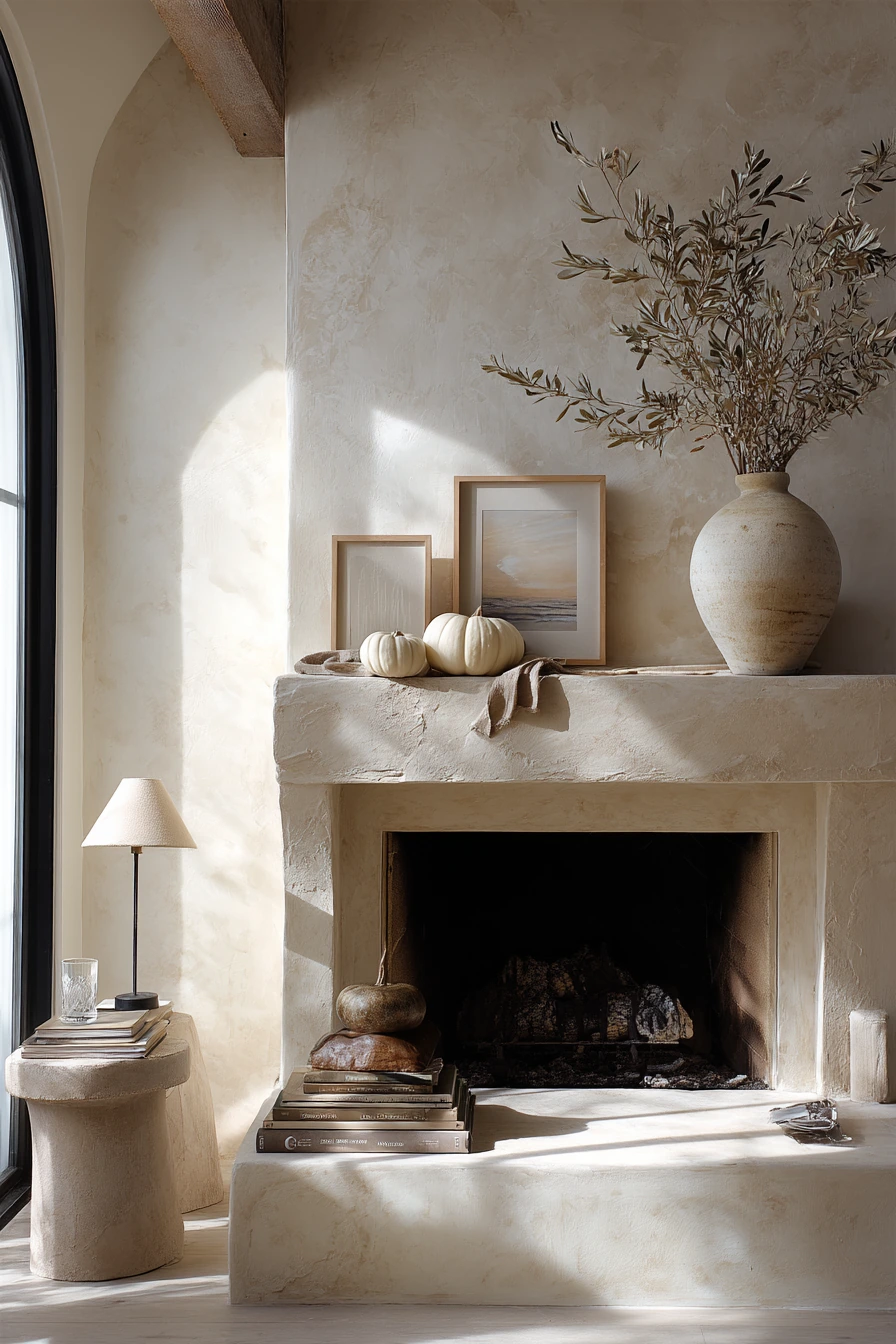 fall mantel decorating ideas 39