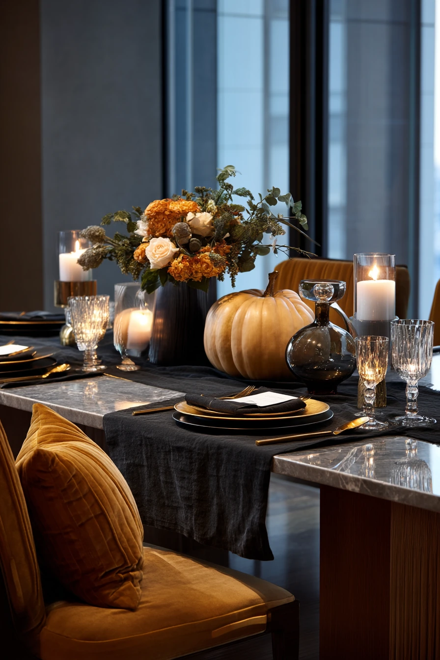 fall table decor ideas 32