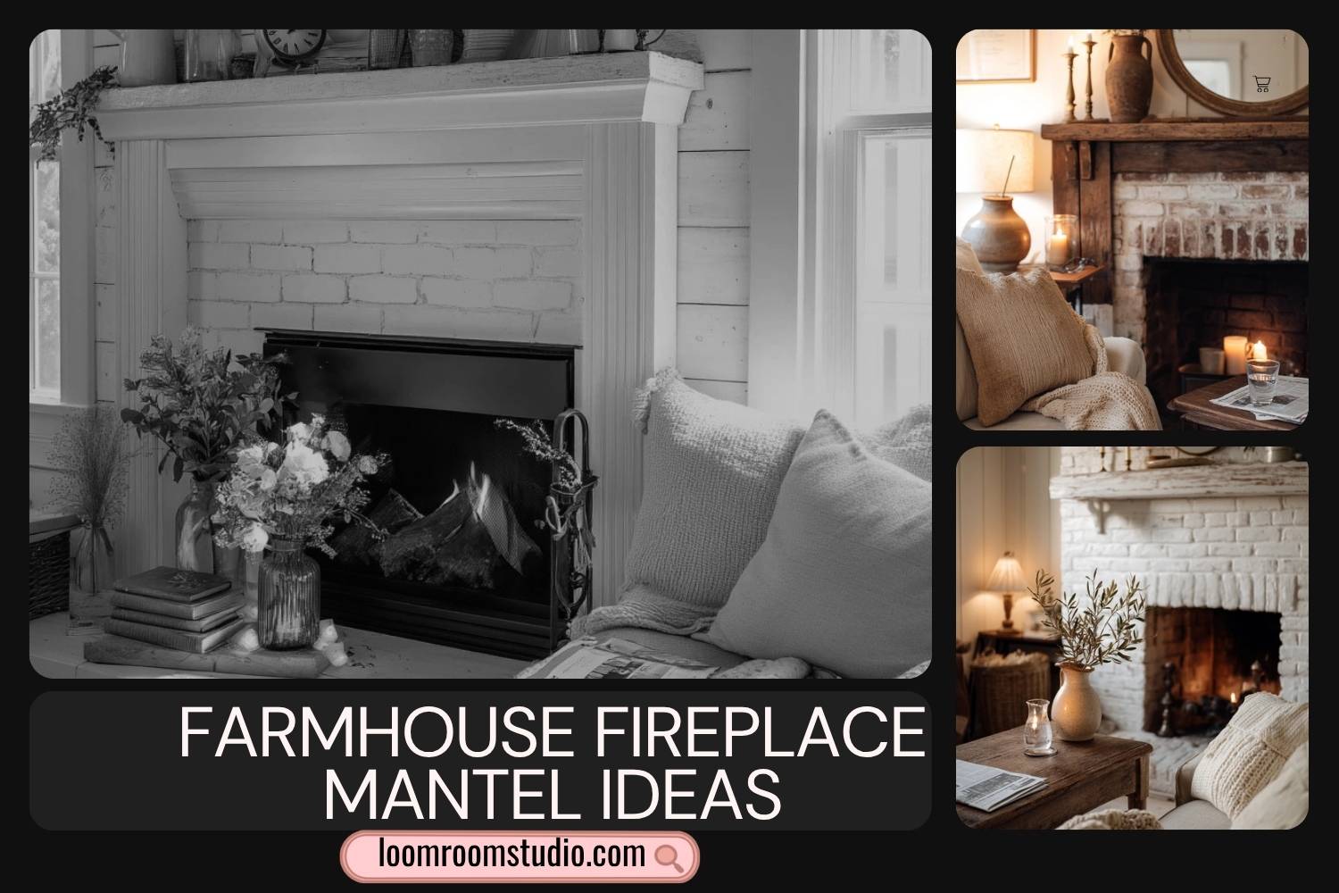 farmhouse fireplace mantel ideas
