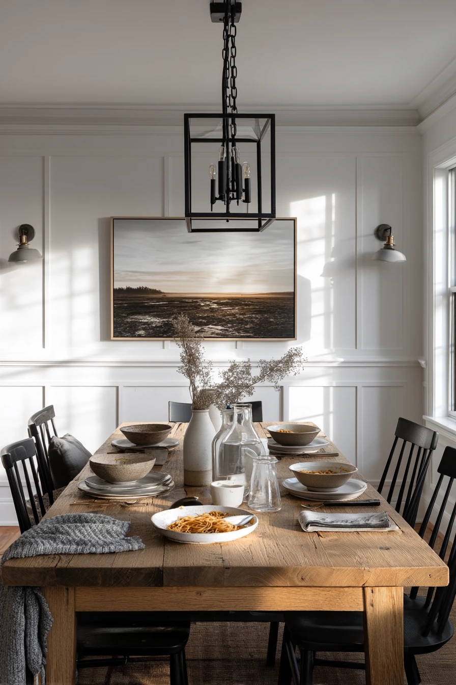 farmhouse dining room ideas 14