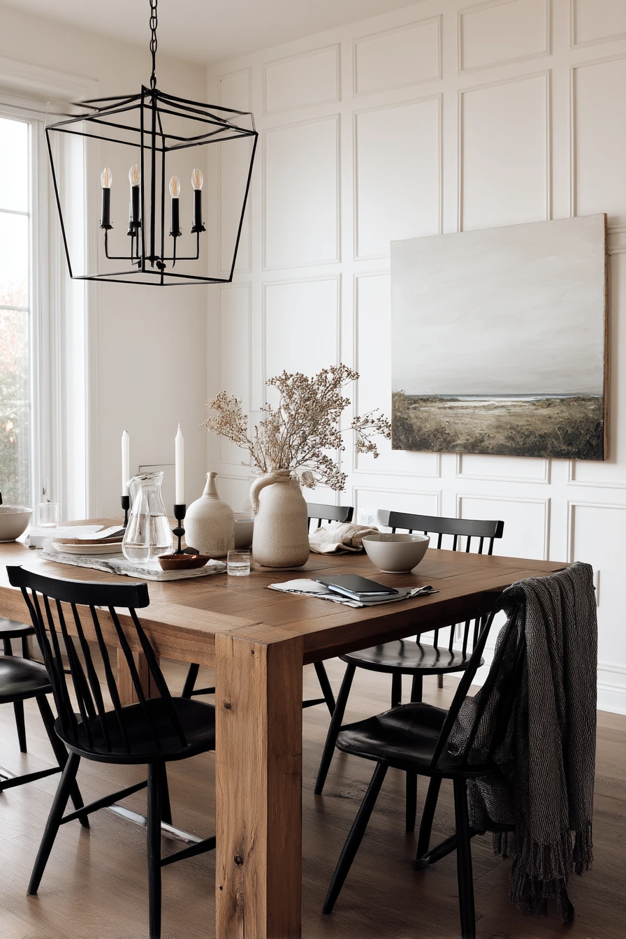 farmhouse dining room ideas 15