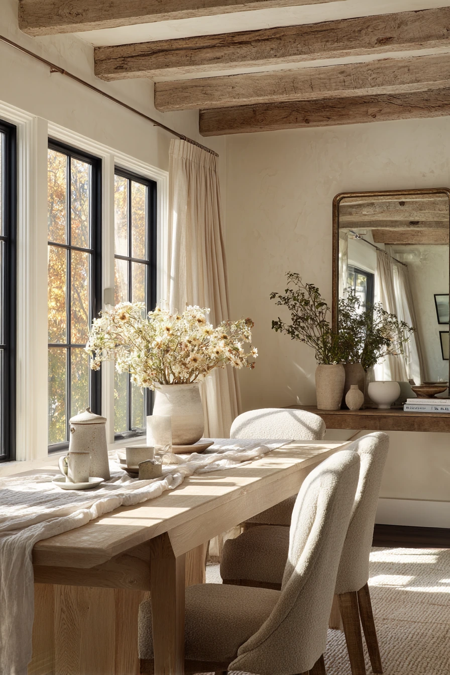 farmhouse dining room ideas 40