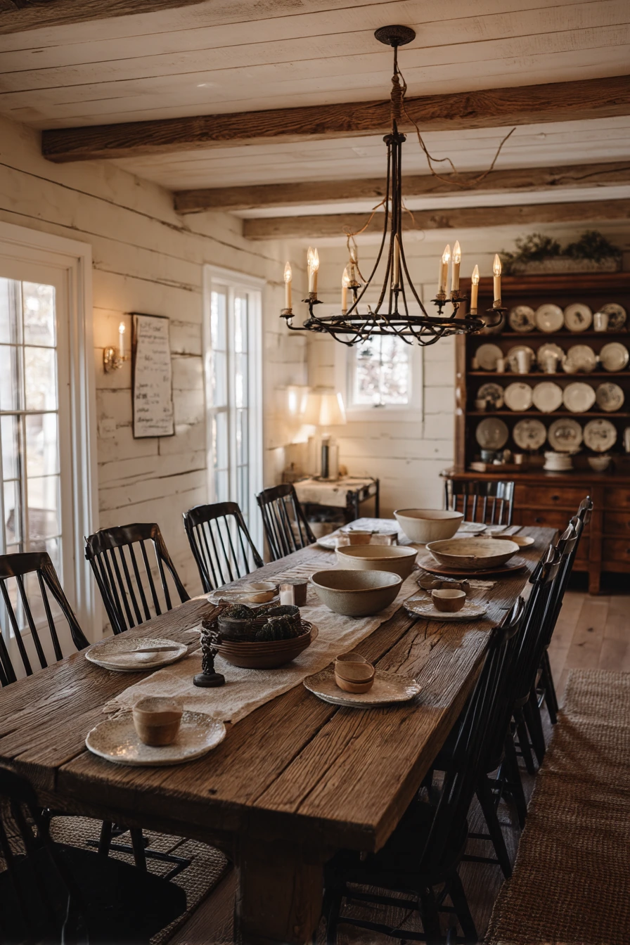 farmhouse dining room ideas 6