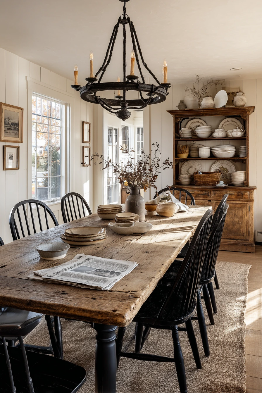 farmhouse dining room ideas 7