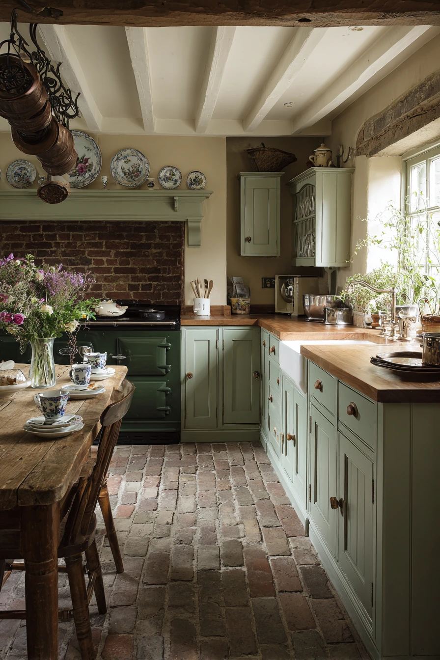 farmhouse kitchen decor ideas 17