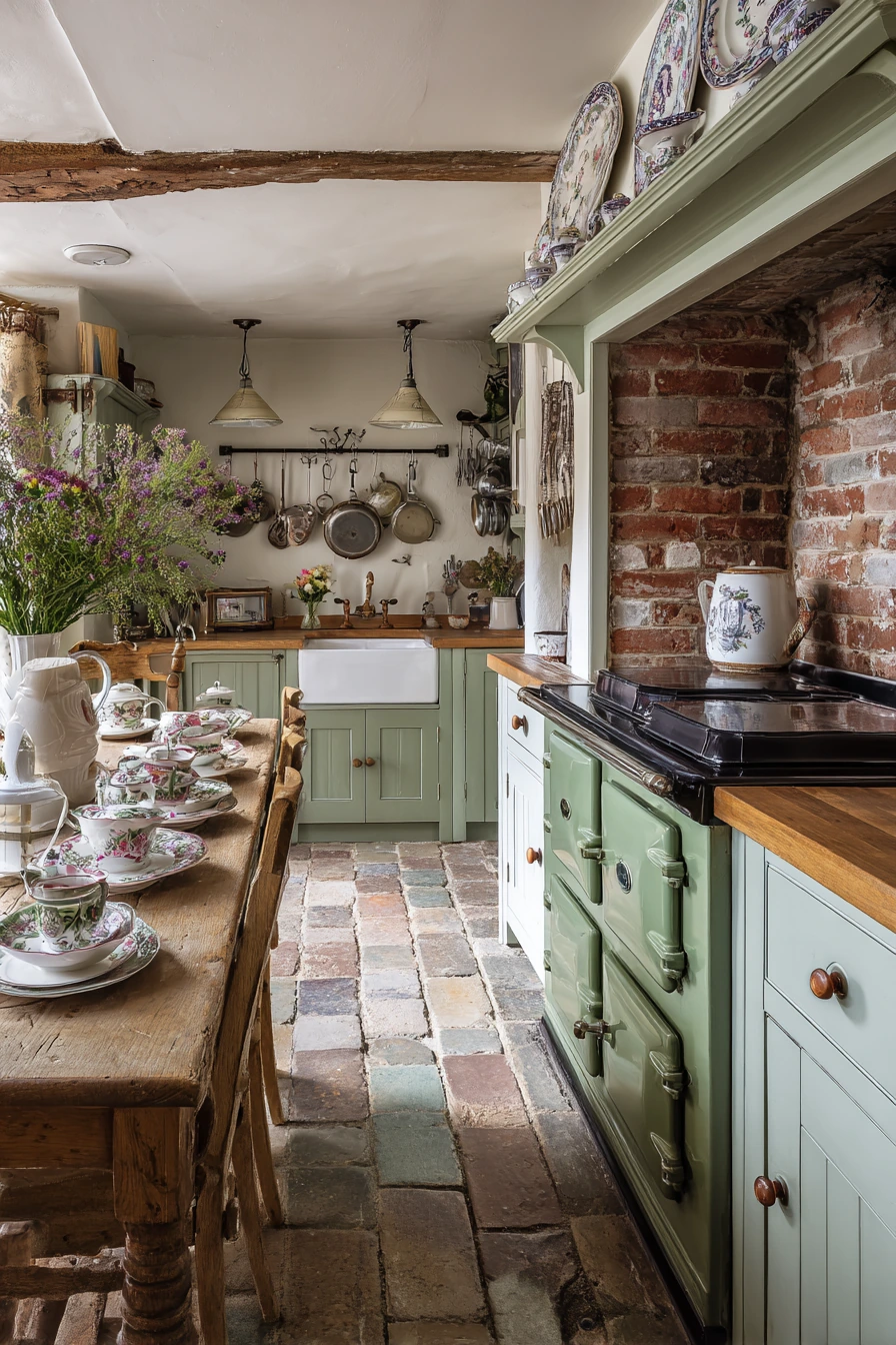 farmhouse kitchen decor ideas 19