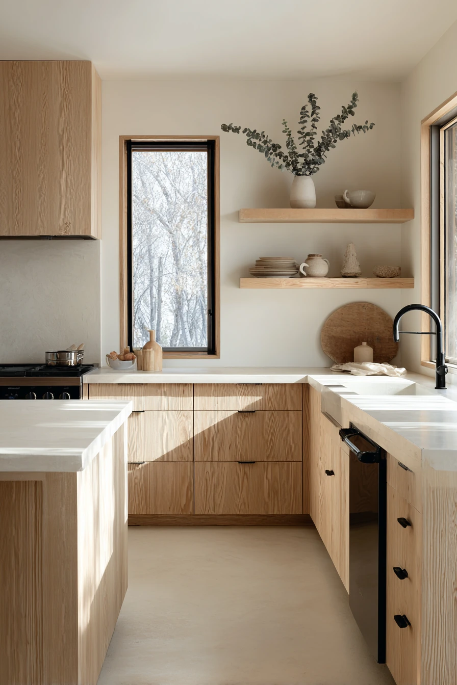 farmhouse kitchen decor ideas 21
