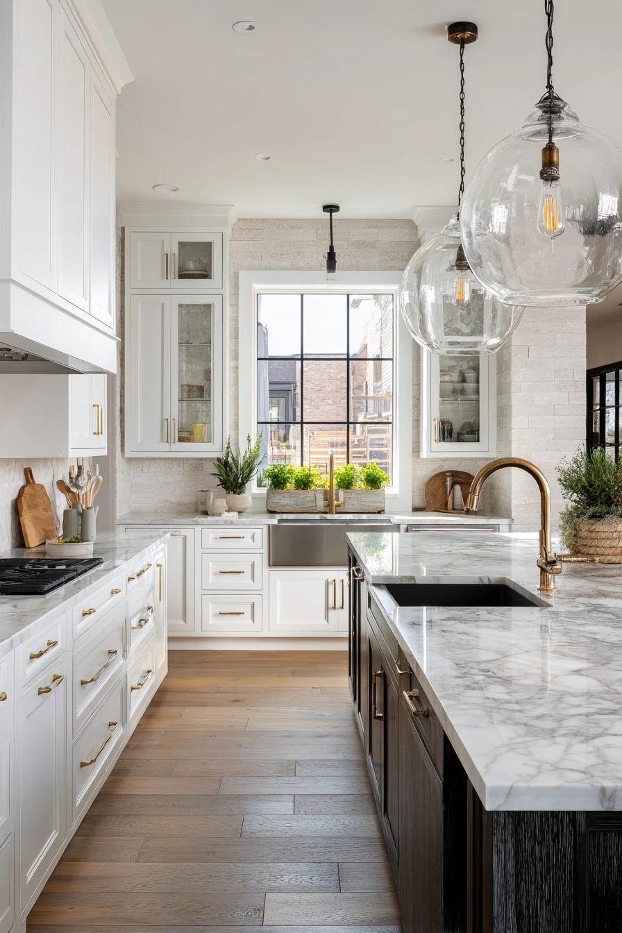 farmhouse kitchen decor ideas 3