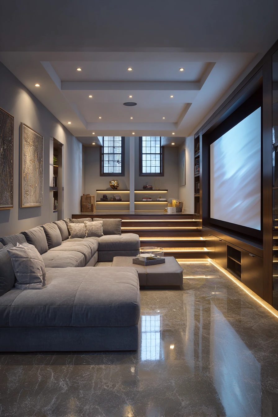 finished basement ideas 11