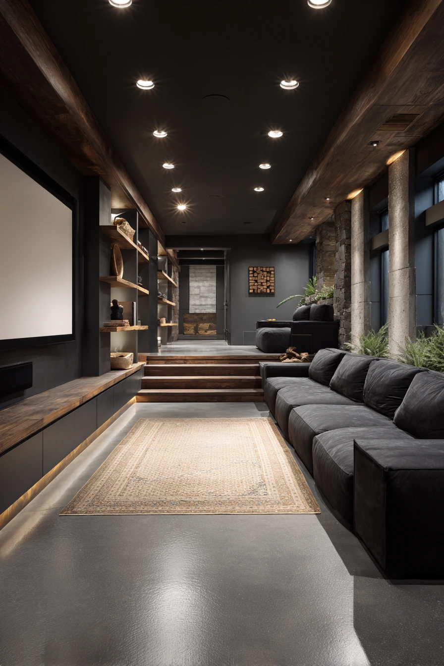 finished basement ideas 12