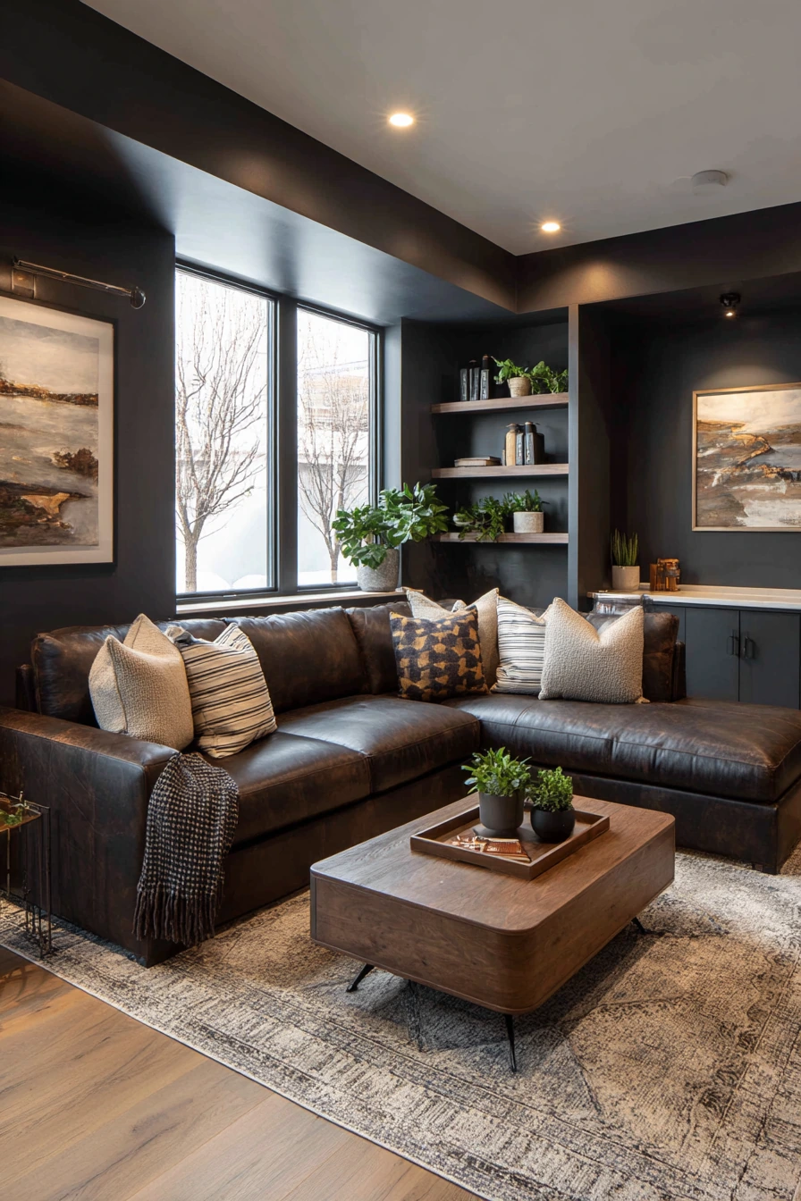 finished basement ideas 17