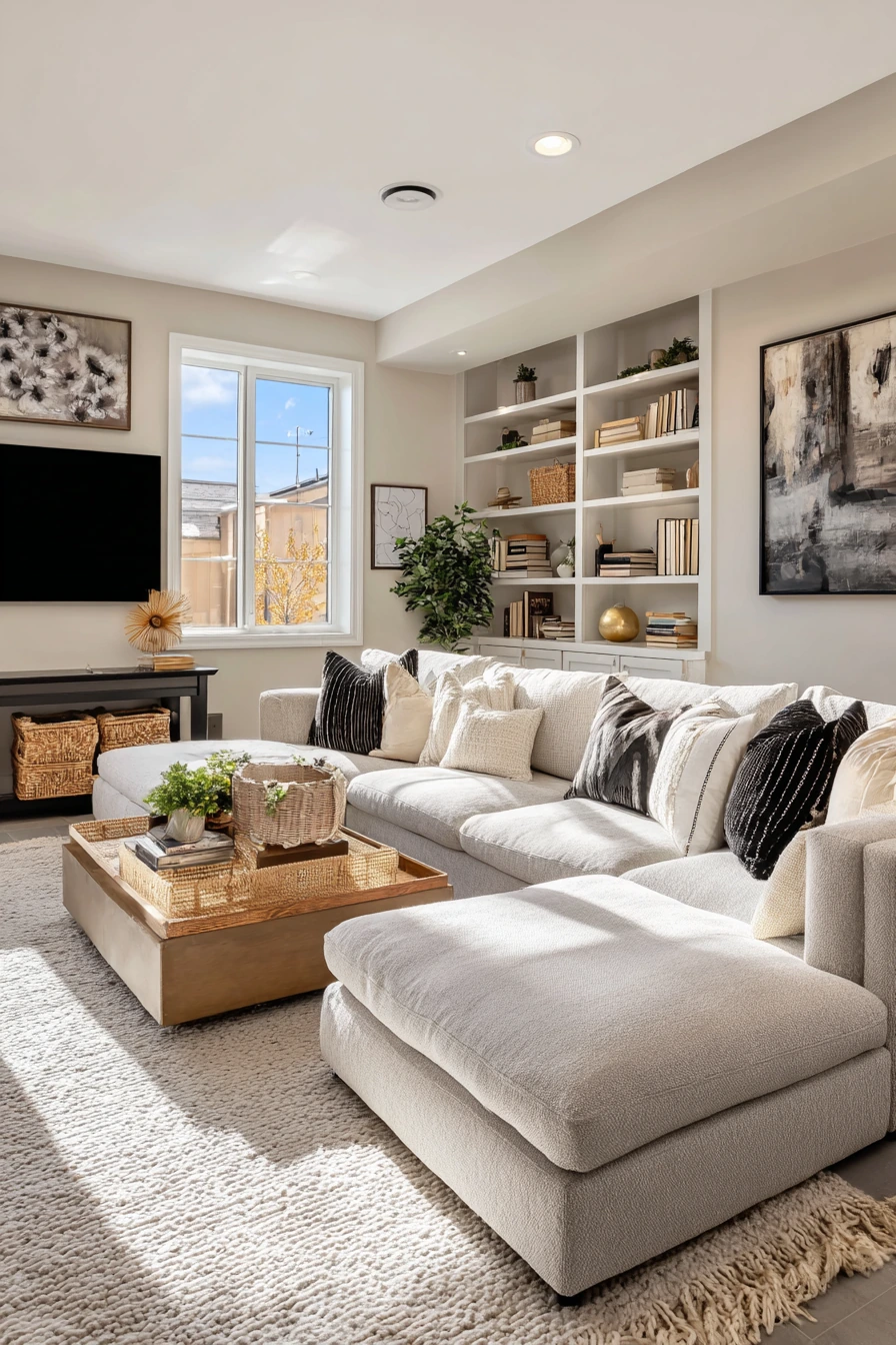finished basement ideas 31